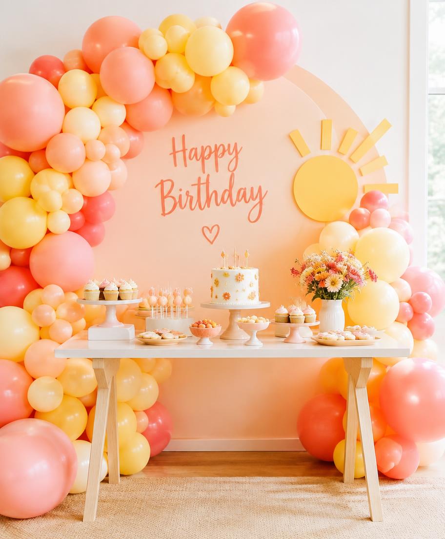 Birthdays balloon décor